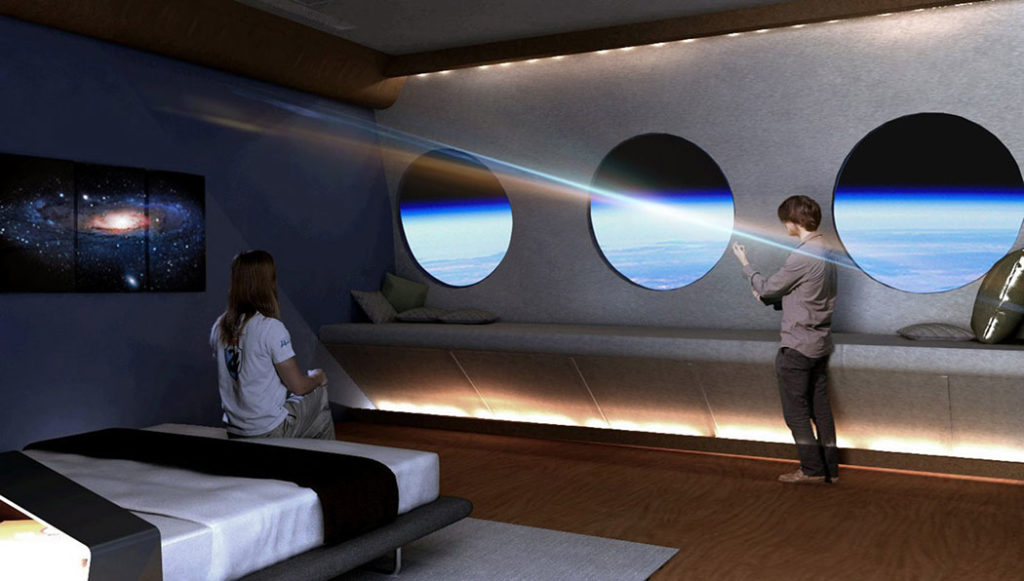 Какой вид получит космический отель в ближайшем будущем.