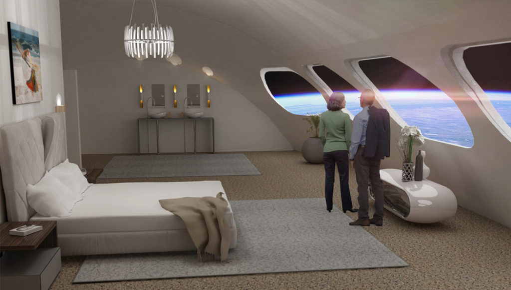 Какой вид получит космический отель в ближайшем будущем.